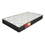 Colchão Solteiro Espuma D23 Prorelax 88x188x12 Preto Branco 