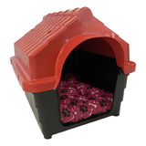 Colchonete Caminha Rosa Almofada + Casinha N2 Casa Pet Gato