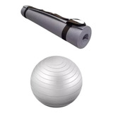 Colchonete Eva Tapete Yoga Fitness E Bola 65cm Fisioterapia 
