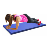 Colchonete Ginastica 90 X 45cm De Academia Treino Fitness Cor Azul