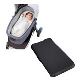 Colchonete Para Carrinho De Bebê Moises Universal Preto