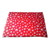 Colchonete Para Casa Muvuca Dog Lar Vermelho Gg