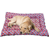 Colchonete Pet Cama Cachorro Zíper Lavável M 75x50 Premium