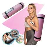 Colchonete Tapete Yoga Ginástica Pilates 1,80mx53cmx10mm 