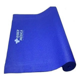 Colchonete Tapete Yoga Mat P/ Ginástica Pilates Hidrolight Cor Azul