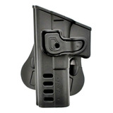 Coldre Externo Canhoto P/ Glock G17 G25 G19 G22 G23 Gen3 4 5
