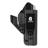 Coldre Invictus Kydex Iwb 2.0 Destro Taurus Série 100 Preto