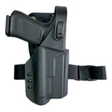 Coldre Kydex Ext. Mid Ride Glock G17 C/ Olight Pl-pro / Pl-2