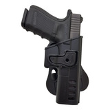 Coldre Polímero Externo Ostensivo Pistola Glock G22 G23 Gen5