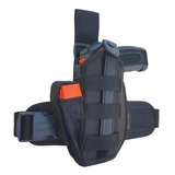 Coldre Taser Spark Pistola Com Lanterna Laser Para Coxa