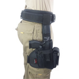 Coldre Tático De Perna Bope Pistola, Revolver Desert Coldres