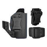 Coldre Velado G2c Destro + Porta Carregador + Cinto Bdu 40mm