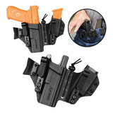 Coldre Velado Kydex Glock Sidecar Iwb Destro Invictus