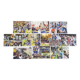 Coleção 10 Postal Futebol Argentina Boca