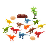 Coleção 12 Dinossauros Jurássicos Com Ovos