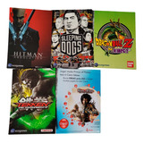 Coleção 5 Cartão Postal Games Hitman Sleep Dogs Dragon Ball 