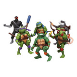 Coleção 6 Bonecos Tartarugas Ninja Action Figure 12cm Pvc