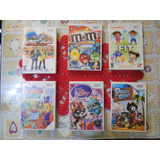 Coleção 6 Jogos Infantis Pet Shop Major Minors Wii Wiiu