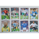Coleção 8 Cartão Postal Futebol Jogador Copa 1998 Ronaldo...