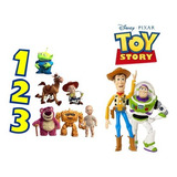 Coleção Blu Ray 3d Dvd Toy Story 1,2 & 3 - 8 Discos Dublado