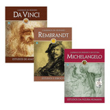 Coleção Caderno De Estudos Grandes Mestres - Kit 3 Livros
