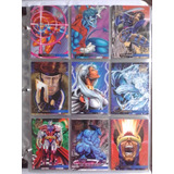 Coleção Cards Flair Marvel Annual 1995+ Pasta Personalizad 