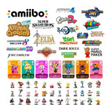 Coleção Com 32 Amiibo Cards - Zelda, Splatoon, Acnh, Etc!