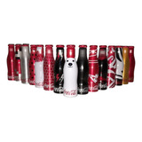 Coleção Completa 15 Mini Garrafinhas Coca