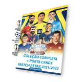 Coleção Completa Cards Match Attax 2021/2022 + Porta Cards