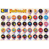 Coleção Completa De Tazos Pac-man Lacrados