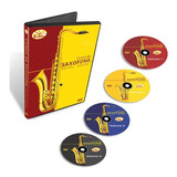 Coleção Curso De Saxofone Em 4 Dvds - Edon- Original