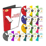 Coleção Curso De Teoria Musical 15 Dvds - Edon- Original