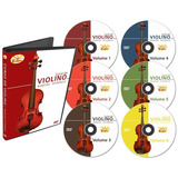 Coleção Curso De Violino Em 6 Dvds- Edon-original