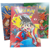 Coleção De Mangá Pokémon Fire Red & Leaf Green - Lacrados