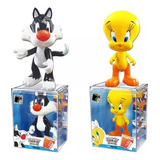 Coleção Frajola E Piu Piu Boneco Fandom Box Lider Brinquedos