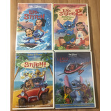 Colecao Lilo Stitch 1 2 3 4 Dvd Original Lacrado