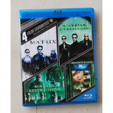Coleção Matrix Blu Ray (dub./leg) Keanu Reeves - 4 Discos