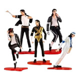 Coleção Michael Jackson Com 5 Bonecos
