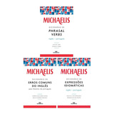 Coleção Michaelis - 3 Vol: Dicionário De Phrasal Verbs + Erros Comuns Do Inglês + Expressões Idiomáticas