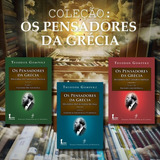 Coleção Pensadores Da Grécia- 3 Volumes