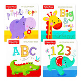 Coleção Primeiro Livro Do Bebê Fisher-price Alfabeto Com 4x