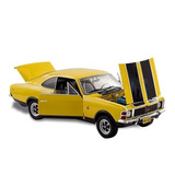 Coleção Salvat 1/8 Chevrolet Opala Ss 1976 Amarelo (montado)