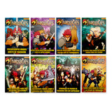 Coleção Thundercats 8 Livros De Atividades  ( Colorir - Recortar - Cruzadinhas - Jogo De Tabuleiro  ) - Com Cd 