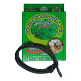 Coleira Antiparasitário Para Carrapatos Bella Guella Antipulgas E Carrapatos Coleira Para Cachorro De 10kg A 15kg Cor Preto