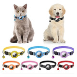 Coleira Case Capa Fixa Para Airtag Rastreador Gps Cães Gatos