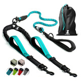Coleira Dupla Para Cães Sparklypets Rope Bungee Dual Para 2
