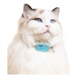 Coleira Gps Rastreador Gato Pequeno Cachorro Localizador Pet Cor Azul-celeste