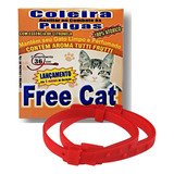 Coleira Para Gato Antipulga 36cm Free