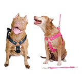 Coleira Peitoral Cachorro Guia Adaptador Doberman Pit Bull