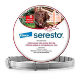Coleira Seresto Anti Pulgas E Carrapato Para Cães Acima 8kg